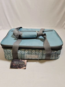 Insullated Casserole Hot Food Carrier Bag - 41 & Main  5 x 17 x 12 Inches NEW - Picture 1 of 10