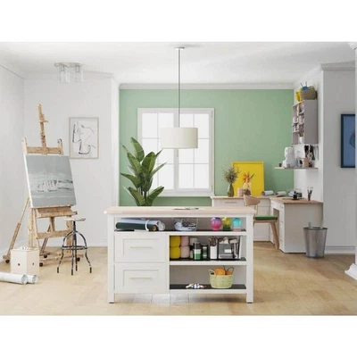 Progress Lighting Markor 18.12 in. 3 -Light Ecru Linen Transitional Pendant - Image 1 of 4