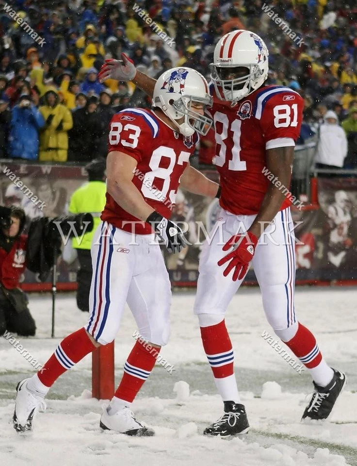 Foto EM957 Randy Moss - Wes Welker Patriots 8x10 11x14 16x20 Foto 1 de 1