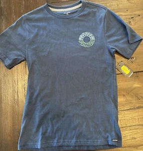 Volcom Youth Blue Modern Fit T Shirt Size Small NWT - Picture 1 of 4