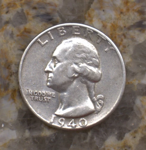 1940 S Washington quarter Cover