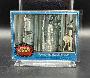Star Wars 1977 #41 Facing The Deadly Chasm Luke Skywalker Princess Leia Organa - Bild 1 von 2