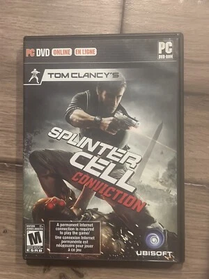 Tom Clancy's Splinter Cell: Conviction (PC DVD-ROM, 2010) COMPLETE CIB - Image 1 of 4