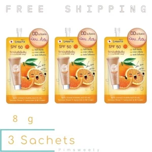 3 Sachets X 8 g Smooto Power C Sunscreen & DD Cream SPF50 UVA UVB Bright Freckle - Picture 1 of 10
