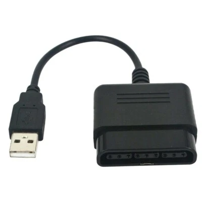 For PS PS2 Game Pad Controller Female to PS3 PC Standard Male USB Adapter Cable - Image 1 of 4