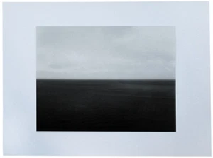 HIROSHI SUGIMOTO TIME EXPOSED LITHOGRAPH #336 NORTH SEA - BERRIEDALE - FRAMED! - Picture 1 of 6
