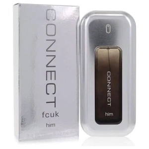 Fcuk Connect Cologne By French Connection EDT Spray 3.4oz/100ml For Men - Picture 1 of 3