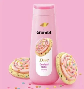 Dove X Crumbl - Confetti Cake - 20 fl oz - Body Wash - Limited Edition/ Sold out - Picture 1 of 3
