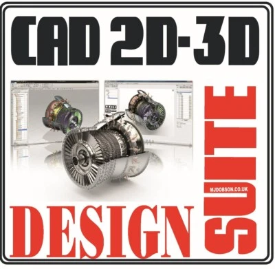 CAD 2D & 3D Software USB | Engineering Modeling DWG Files for Windows 11 & Mac - Image 1 of 4