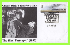 G.B. 2004 Classic British Railway Films 'The Silent Passeng' 28p First Day Cover