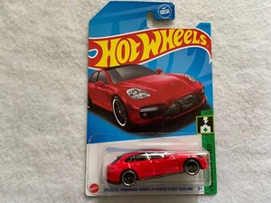 Porsche Panamera Turbo S E-Hybrid Sport Turismo HW Green Speed Hot Wheels - Picture 1 of 1