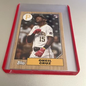 2022 Topps MINI Baseball Oneil Cruz "1987 Topps" RC Rookie Card #78B-9! (B1)