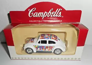 1952 VW BEETLE Campbell's Collectible Die Cast Model Volkswagen Pop Art England - Picture 1 of 8