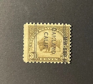 Oakland, CA Type 243 DLE Precancel - 30 cents Buffalo, U.S. #700 - MW Sep 40 use - Picture 1 of 2