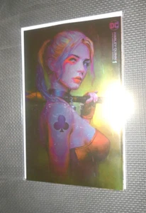 NYCC 2022 THE COMIC MINT HARLEY QUINN 30th ANNIVERSARY FOIL BY SHANNON MAER - Picture 1 of 1