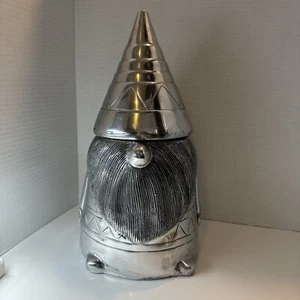 Wichtel Keksdose Made in India Silber 14 Zoll - Bild 1 von 8