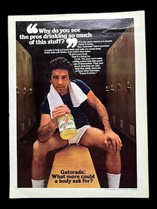 Vintage 1978 Gatorade Ad Advertising 11”x 8.25” - Bild 1 von 1