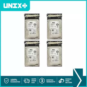 Lot of 4 Dell 250GB SATA 0H962F 3.5" Enterprise Hard Drive for Dell Server - Picture 1 of 10