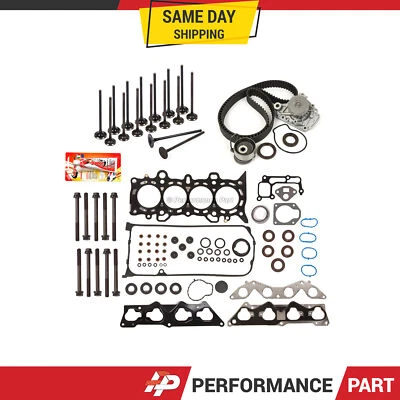 Juego de juntas de culata MLS válvulas correa de distribución apto 01-05 Honda Civic 1.7 D17A2 D17A6 Foto 1 de 4