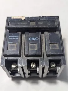 Westinghouse BR3100 100 Amp 3 Pole Circuit Breaker Type BR 240VAC - Picture 1 of 8