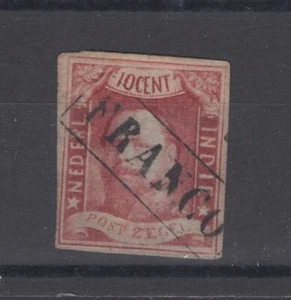 (WH22669) INDIE OLANDESI, 1864, NVPH 1, USATO, CV €125, VEDI SCANSIONI - Foto 1 di 2