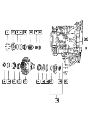 Genuine Mopar Differential Side Cup 3723569 - Image 1 of 3