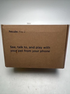 Petcube Play 2 Wi-Fi Pet Camera with Laser Toy for Cats/Dogs 2way Audio PP20US - Image 1 of 4