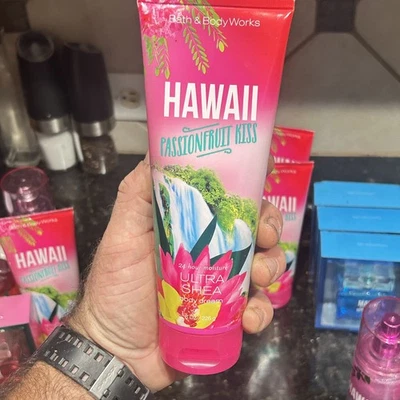 Bath & Body Works Hawaii Passionfruit Kiss 24 Hr Moisture Ultra Shea Body Cream - Image 1 of 4