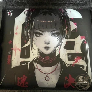 GLSSWRKS Tapis de souris Akari Premium en verre tapis de souris gaming Japon édition limitée - Photo 1/7