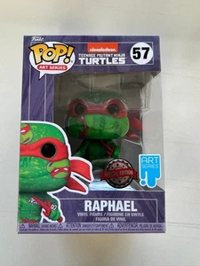 Funko Pop! Serie de Arte - RAPHAEL - TMNT - Edición Especial - 57 - Imagen 1 de 6