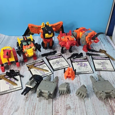 Vintage G1 Transformers Plastic Predaking Predacons  Hasbro 86 - Image 1 of 4