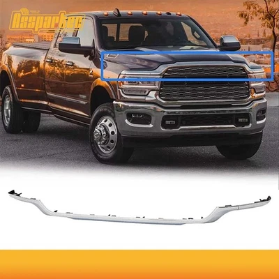 For Ram 2500 3500 4500 5500 2019-2024 Front Upper Grille Molding Trim 6NB051Z0AE - Image 1 of 4