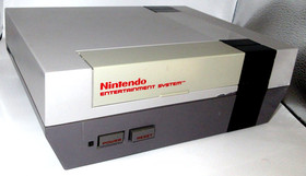 1985 Nintendo Entertainment System NES-001 Console  CONTROL DECK - PARTS ONLY