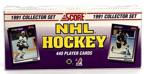 1991 SCORE FACTORY SEALED BOXED NHL HOCKEY SET {1-440} - Picture 1 of 1
