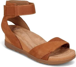 Earth Origins Cadence Carolina Wildleder-Sandalen mit Knöchelriemen braun Damengröße 8,5 - Bild 1 von 12