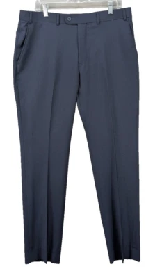 An Original Penguin By Munsingwear Dress Pants Mens Large? Navy Blue Tapered Leg - Image 1 of 4