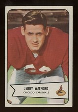 1954 Bowman FB #107 Watford in ExMt-NrMt condition