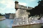 Vintage Postcard Oldest Masonry Fort Castillo De San Marcos St. Augustine Fl