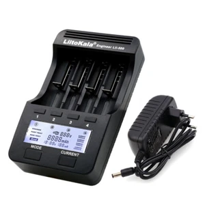LiitoKala Lii-500 4 Slots Ladegerät Smart Intelligent Batterieladegerät Kit - Afbeelding 1 van 10