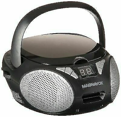 Magnavox MD6924 CD Boombox with AM/FM Radio - Black
