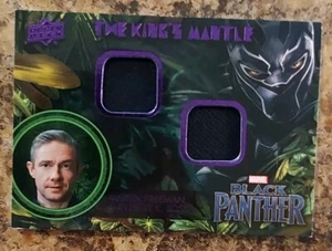 2018 UD Marvel Black Panther The King's Mantle Martin Freeman E Ross Relic KM-ER - Picture 1 of 2