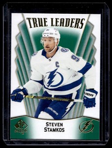 2021-22 SP Authentic True Leaders Green Steven Stamkos #TL-17
