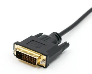 2PC DVI-D 24+1 Pin Male to VGA 15Pin Female Active Cable Adapter Converter 1080P - Picture 1 of 3