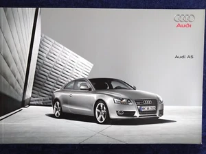 AUDI A5 8T Coupe 3.2 FSI 2.7 TDI 3.0 TDI quattro Prospekt 3.2007 - Bild 1 von 12