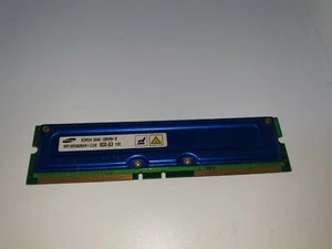 SAMSUNG MR16R0828AN1-CG6 128MB /8 Rambus 8ECC PC 600-53 600Mhz Memory - Picture 1 of 2