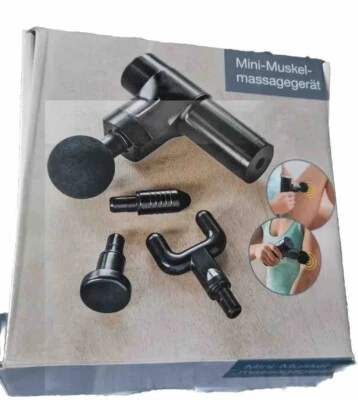 ORBISANA Muskelmassagegerät Mit 4 Aufsätzen Massagegeräte Wechselaufsätze -SONDERPREIS-