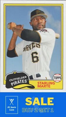 2018 Topps Archive #208 Starling Marte - Image 1 of 2