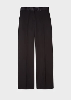 Pantalón de lana esmoquin de pierna paralela Paul Smith con satén  Foto 1 de 4