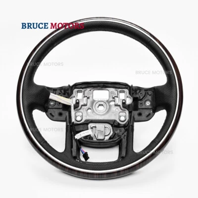 MADERA Con Volante Calefactable Land Rover Range Rover Sport Velar Evoque 14-24 Foto 1 de 4
