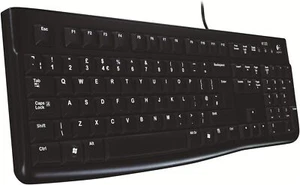 Logitech K120 Wired Business Keyboard AZERTY French Layout Black PC/Server USB - Picture 1 of 3